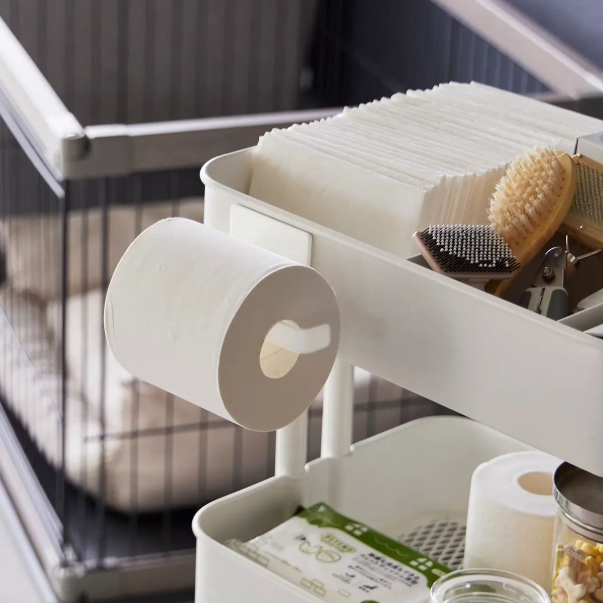 マグネットトイレットペーパーホルダー タワー　ホワイト　tower